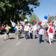 Колонна Союза НТПП на Первомайской демонстрации