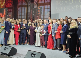 НАГРАЖДЕНЫ ЛАУРЕАТЫ  НАЦИОНАЛЬНОЙ ПРЕМИИ «ЗОЛОТОЙ МЕРКУРИЙ»