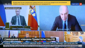 Стенограмма вступительной речи Президента на совещании с членами Правительства России