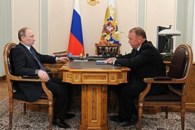 Владимир Путин провел рабочую встречу с президентом ТПП РФ